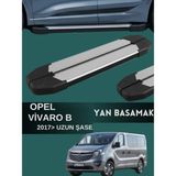 Yerli Opel Vivaro B 2017 Model ve Üzeri Uzun Şase Uyumlu Araç Yan Basamak