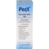 Yerli, PERX - Hidrojen Peroksit Test 100 Çubukları / 100 adet / Hidrojen Peroksit kalıntısını tespit etmek kolay!