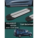 Yerli Peugeot Rifter 2019 Model ve Üzeri Uzun Şase Uyumlu Araç Yan Basamak