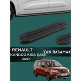 Yerli Renault Kangoo 2021 ve Üzeri Kısa Şase Araç Uyumlu Yan Basamak