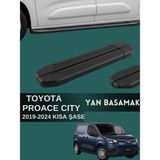 Yerli Toyota Proace Cıty 2019-2024 Model Kısa Şase Uyumlu Araç Yan Basamak