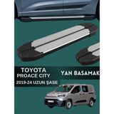 Yerli Toyota Proace Cıty 2019-2024 Model ve Üzeri Uzun Şase Uyumlu Araç Yan Basamak