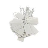 Yerli Üretim Büyük Boy Beyaz Renk 3/2cm 80 Adet Karton İpli Fiyat Etiketi Çok Renkli