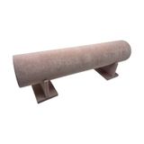 Yerli Üretim Büyük Boy Süet Kumaş Pembe Renk 50 Cm Ayaklı Taç Standı Çok Renkli