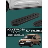 Yerli Volkswagen Caddy 2021 ve Üzeri Uyumlu Uzun Şase Uyumlu Araç Yan Basamak