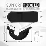 YES4ALL Ayak Sallama Aleti, Evde Egzersiz ve Squat Için Çoklu Seçenekler ve Ergonomik Tasarıma Sahiptir. - Siyah
