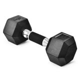 Yes4All Kauçuk dambıl sapı, çok fonksiyonlu tüm vücut antrenmanı ve güç antrenmanı için birinci sınıf dambıl, 6,8 kg