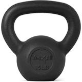 Yes4All Küre dambıl, ağırlık seti, masif dökme demirden, tüm vücut antrenmanı ve güç antrenmanı için ideal, 6,8 kg, C. Siyah-6,8 kg