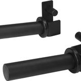 Yes4All MBK5 Unisex Yetişkin Ağırlık Diski Tutucu Sabitleme Power Rack – 5,1 cm Olimpik Ağırlık Diskleri için Uygun, Ağırlık Tutucu Başlık 5,1 x 5,1, 1 Çift