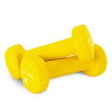 Yes4All Neopren Kaplamalı Dumbbell El Ağırlık Seti 2'li - 15 Renk ile Çoklu Ağırlık Seçenekleri, Yuvarlanmaz, Kaymaz, Altıgen Şekilli