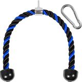 Yes4All Üniseks Jxlx Yes4All Aşağı Çekmeli Tricep Halat 36 İnç Tricep Halat Kablo Eklentisi Tricep için Tricep Çekme Halatı G. 91,44 cm - Mavi Siyah, Blaster UK