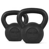Yes4All Üniseks Yetişkin KJO2 Combo dökme demir dambıl ağırlık seti tüm vücut antrenmanı ve güç antrenmanı için ideal 20 (Siyah), C. 9,1 – 11,3 kg, 25 lbs