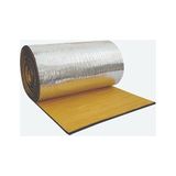 Yeshılls Oto Ses Isı Yalıtım Malzemesi Folyolu Sünger Yapışkanlı 10 mm Kalın 1 m x 1 m