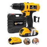 Yeshills STURDY Darbeli 46 v 5 Ah Metal Şanzuman Li-ion Çift Akülü Vidalama Matkap