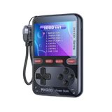 Yesido 10.000 mAh 20W PD Hızlı Şarj Powerbank, Dijital Gösterge, Retro Oyun Konsolu, Siyah