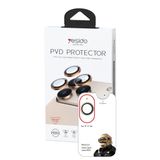 Yesido Apple iPhone 17 Air ile Uyumlu WB60 Metal Kamera Lens Koruyucu, Gold