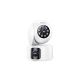 Yesido Gece Görüşlü Dual Kamera 360° Dönebilen Alarmlı Ip Wifi Ofis Ev iç Ortam Güvenlik Kamerası Sensörlü