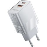 Yesido YC32 Telefon, Tabletler, Bluetooth Kulaklık Için 20W Type-C Çıkışlı Pd Hızlı Şarj Cihazı - Beyaz