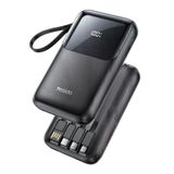 Yesido YP71 Dijital Göstergeli 10.000 mAh 6in1 22.5W PD Hızlı Şarj Powerbank - Siyah