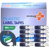 Yeşil 12MM x 4m Plastik Şerit Etiket, 10'lu Paket, Kaliteli ve Dayanıklı Ürün - Ahşap - Seçenek 1