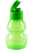 Yeşil 350 ml Çocuk Suluk, Sağlıklı ve Şık Içecek Kabı - Seçenek 1 - Ahşap