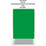 Yeşil 50x70 Cm 160 Gr Fon Kartonu 100'lü Paket
