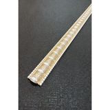 Yeşil Bronz Duvar Çıtası, 4 cm Genişlik, 100 cm Uzunluk, Şık Dekoratif Detay. - Seçenek 1 - Ahşap