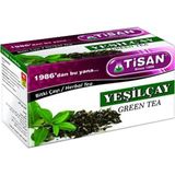 Yeşil Çay Tisan Sallama Yeşilçay 20 Süzen Poşet - Bitki Çayı