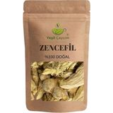 Yeşil Çaycım Birinci Sınıf Zencefil Kökü (Iri Kıyım), Zengin Vitamin ve Mineraller, %100 Doğal, El YAPIMI,100 gr - Bitki Çayı