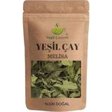 Yeşil Çaycım Melisa Yaprak Yeşil Çay Harmanı Rahatlatıcı Yağ Yakma %100 Doğal El Yapımı 50 gr - Bitki Çayı