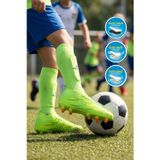 Yeşil Çoraplı Bağcıklı Unisex Çocuk Futbol Ayakkabısı Krampon Strike F