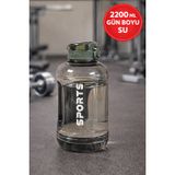 Yeşil Damacana Suluk Matara 2,2 Litre AKY-AK848