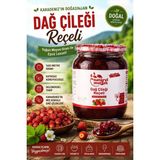 Yeşil Düzce Dağ Çileği Reçeli+Hanifta Reçeli 500 gr Glikoz+Fruktoz Içermez %65 Meyve