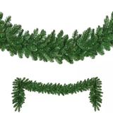 Yeşil Garland Yeşil Çam Dalı Yılbaşı Süsleri Vıp 2.50 Metre 22 Cm Çap Green Garland Decor Christmas Vitrin