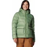 Yeşil Harmony Falls Hooded Down Kadın Kaz Tüyü Mont 2085371352_WL1443 - XL