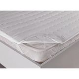 Yeşil Home Kapitone Alez Ped Köşe Lastikli - 90 x 200 cm - Beyaz