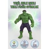 Yeşil Hulk Işıklı Ve Hareketli Parçalı 17 Cm Hayal Gücü Gelişimi Destekleyici Tekli Figür Oyuncak