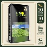 Yeşil İnci Yeşilinci Gold Siyah Çay 1000 gr x 10 Uzun Süre Bozulmayan Kalite ile Doğal Rize Çayı - 10 kg