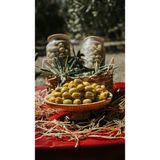 Yeşil Izgara Zeytin , Yeşil Zeytin, Izgara Zeytin– Doğal, Katkısız, Zeytinyağlı, Baharatlı ve Aromalı, Kahvaltılık ve Salatalık, Sağlıklı Lif ve Tekli Doymamış Yağ Kaynağı, - 5 kg