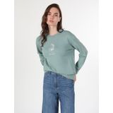 Yeşil Kadın Sweatshirt