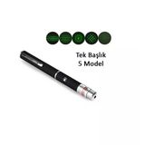 Yeşil Lazer Pointer 3000 Mw 15 Km Etkili (Tek Başlık 5 Model)