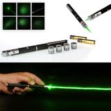 Yeşil Lazer Pointer 50 mW 15 Km Etkili (5 Başlıklı)