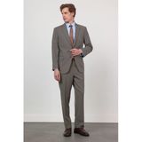 Yeşil Mono Yaka 4 Drop Comfort Fit Tam Astar Esnek Takım Elbise 1001260168