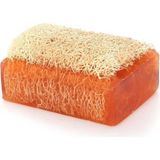Yeşil Pazar Kabak Lifli Sabun Güllü 130 gr