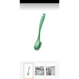 Yeşil Renkli 25 cm Bulaşık Fırçası, Kullanışlı ve Dayanıklı Temizlik Aracı - Seçenek 1