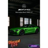 Yeşil Renkli Mercedes-Benz AMG GTR 1/24 Diecast Koleksiyon Maket Model Araba CHE ZHİ
