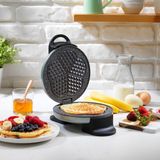 Yeşil Renkli Pratik Waffle Makinesi, Lezzetli Atıştırmalıklar Için Ideal