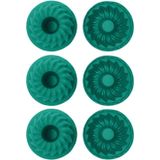 Yeşil, Silikon Mini Kek ve Muffin Kalıbı, 7x3 Cm, Bpa Içermez, Fırında Kullanılır, Makinede