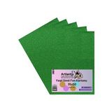 Yeşil Simli Karton 35x50 5 Adet Artlantis Simli Karton Yeşil 5 Adet 35*50