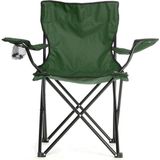 Yeşil Taşınabilir Kamp Sandalyesi Katlanır Kamp Sandalyesi - Yeşil Tek Kişilik Tekli - 6456 Ecorce Tube Marron - Polyester